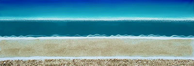 Painting of a beach